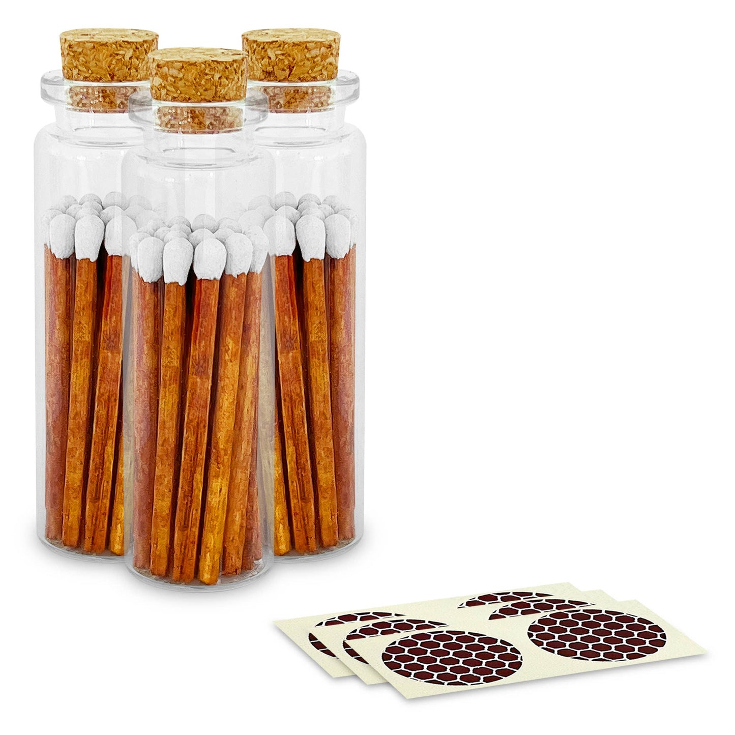 2" Matches + Small Bottle + Strikers: Carrot Cake - Greta Bean & Co.