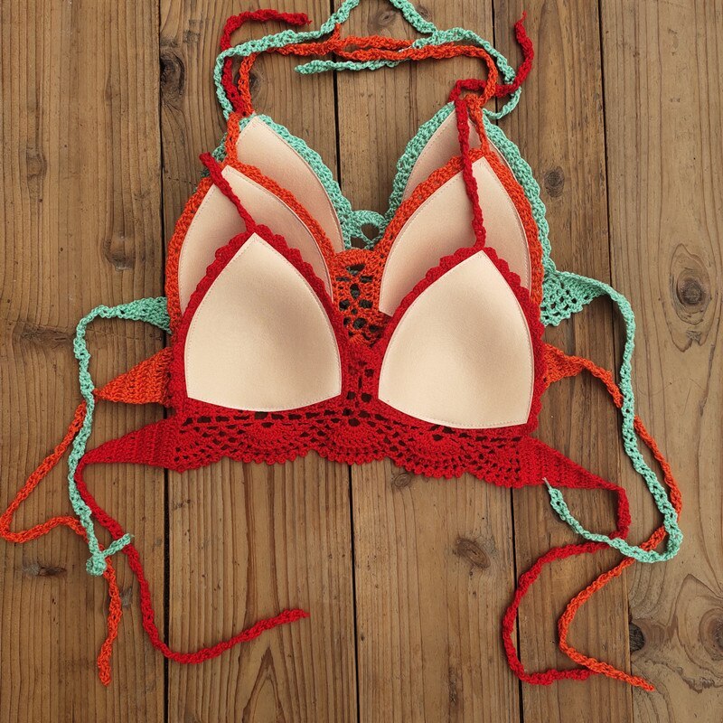 Boho Crochet Bralette - Greta Bean & Co.