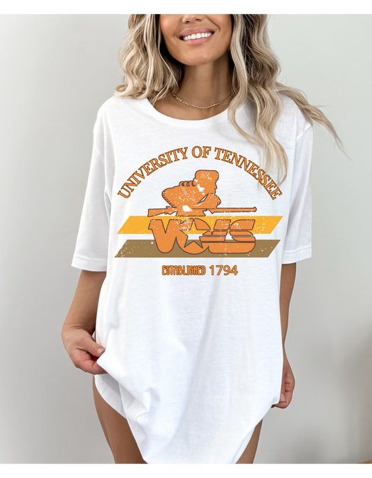 TN Vols Retro Rifleman T Shirt - Greta Bean & Co.