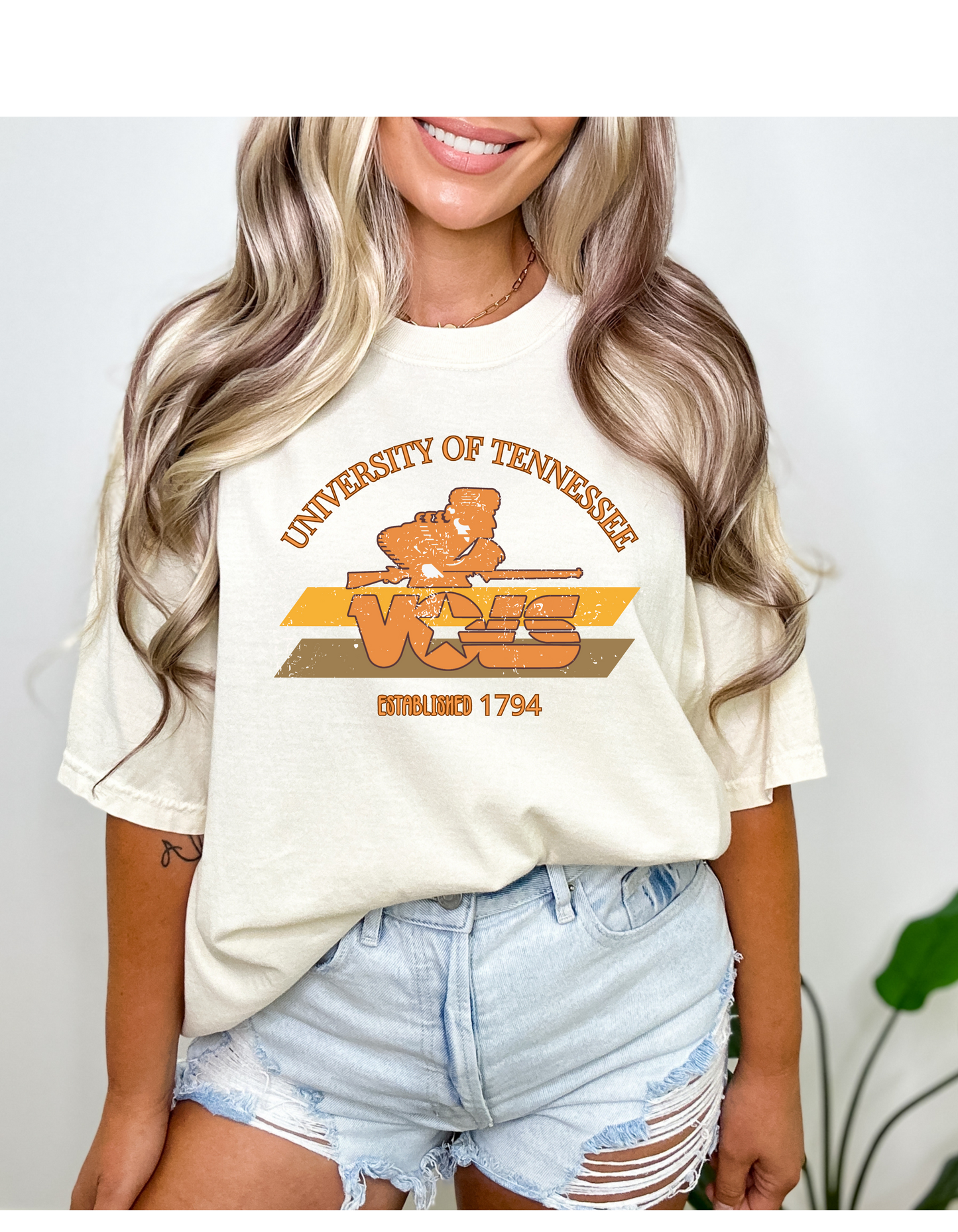 TN Vols Retro Rifleman T Shirt - Greta Bean & Co.
