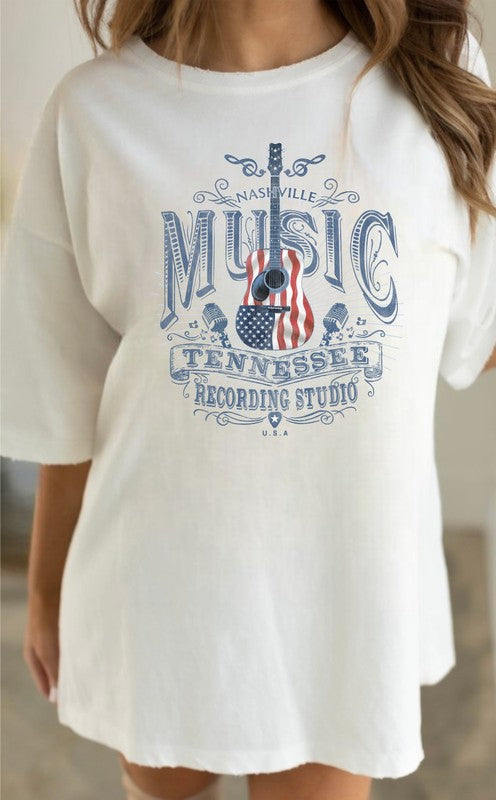 Nashville Music Recording Studio Tee Ocean and 7th