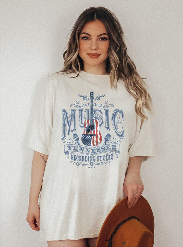Nashville Music Recording Studio Tee Ocean and 7th