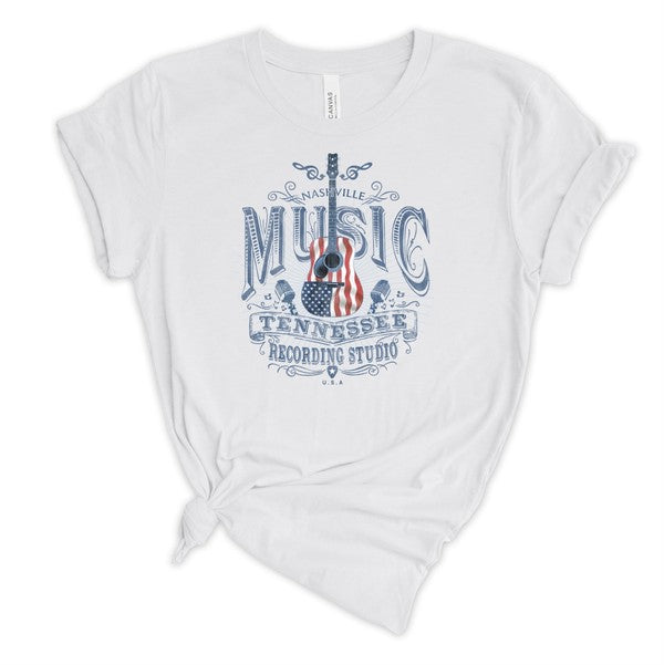 Nashville Music Recording Studio Tee Ocean and 7th