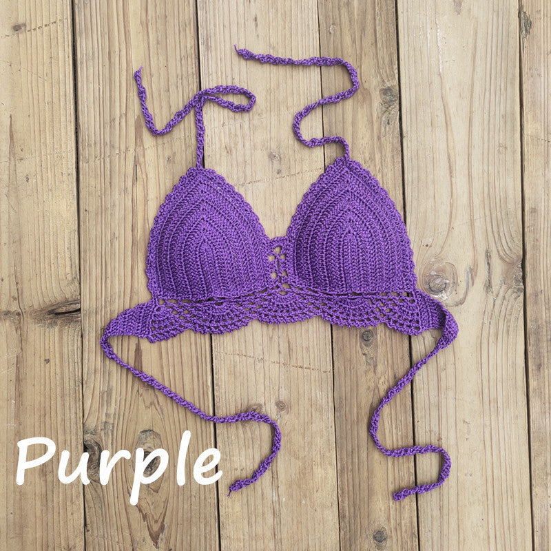 Boho Crochet Bralette - Greta Bean & Co.