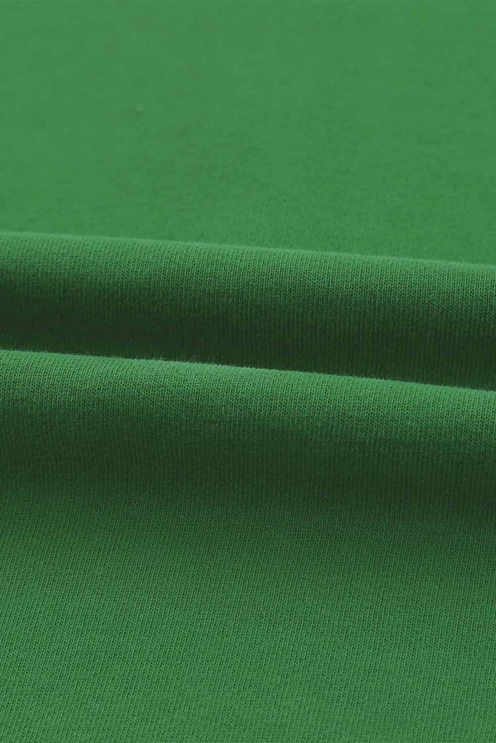 Kelly Green Henley Hoodie Greta Bean & Co.