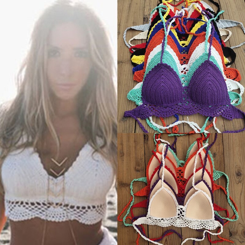 Boho Crochet Bralette - Greta Bean & Co.