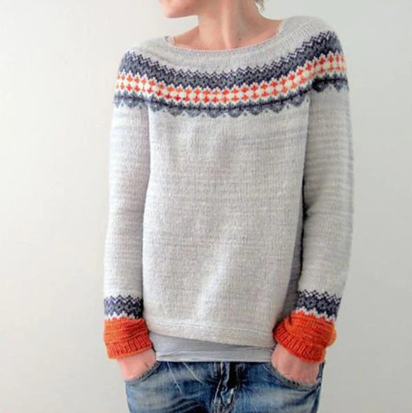 Women's Multicolor Sweater - Greta Bean & Co.