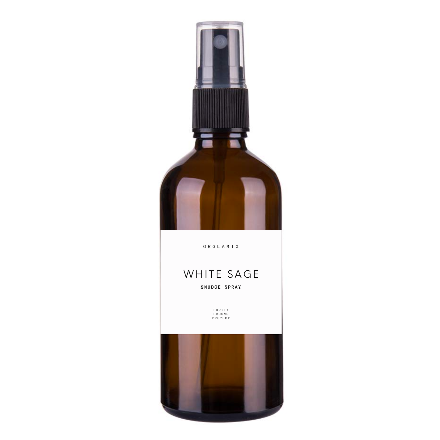 White Sage Smudge Spray | Clear Crystals, Space, Objects - Greta Bean & Co.