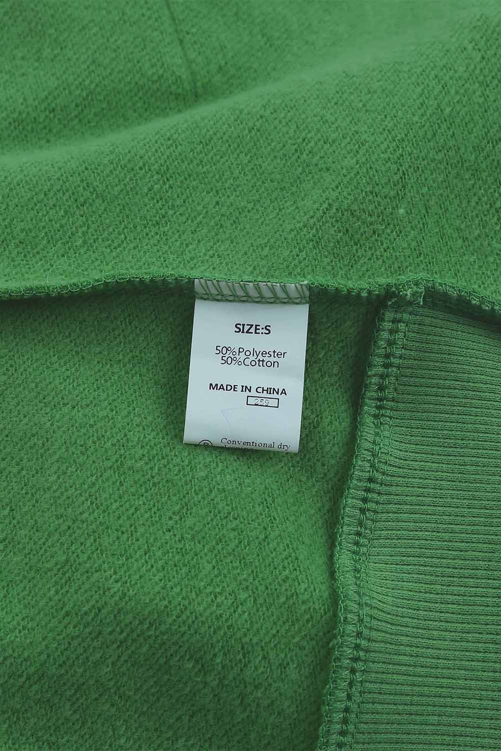 Kelly Green Henley Hoodie Greta Bean & Co.