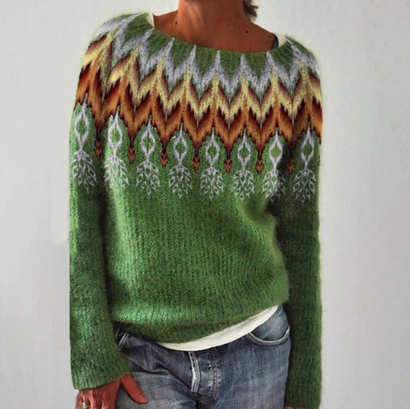 Women's Multicolor Sweater - Greta Bean & Co.