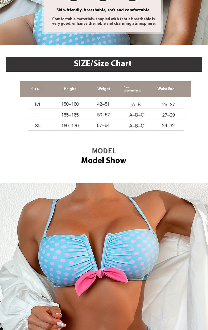 Women's Halter Bikini With High Waist Greta Bean & Co.
