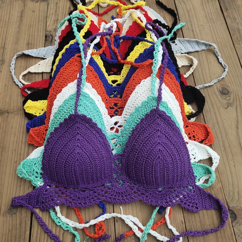 Boho Crochet Bralette - Greta Bean & Co.