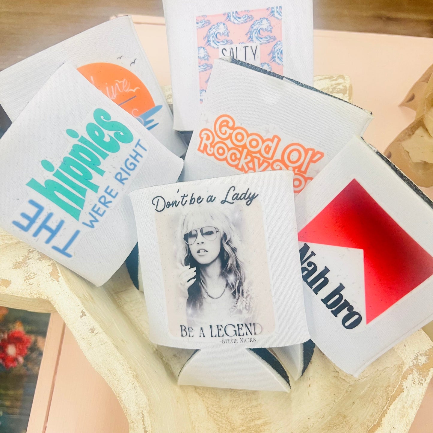 Don’t be a Lady be a Legend Can Cooler - Greta Bean & Co.