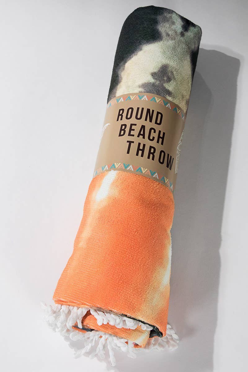 California Tie-Dye Towel - Greta Bean & Co.