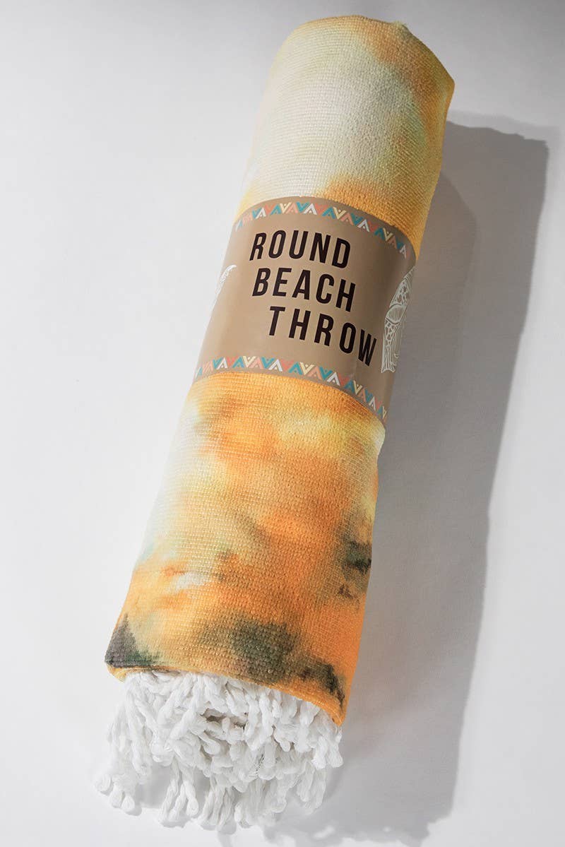 Rustic Aurora Tie-Dye Towel - Greta Bean & Co.