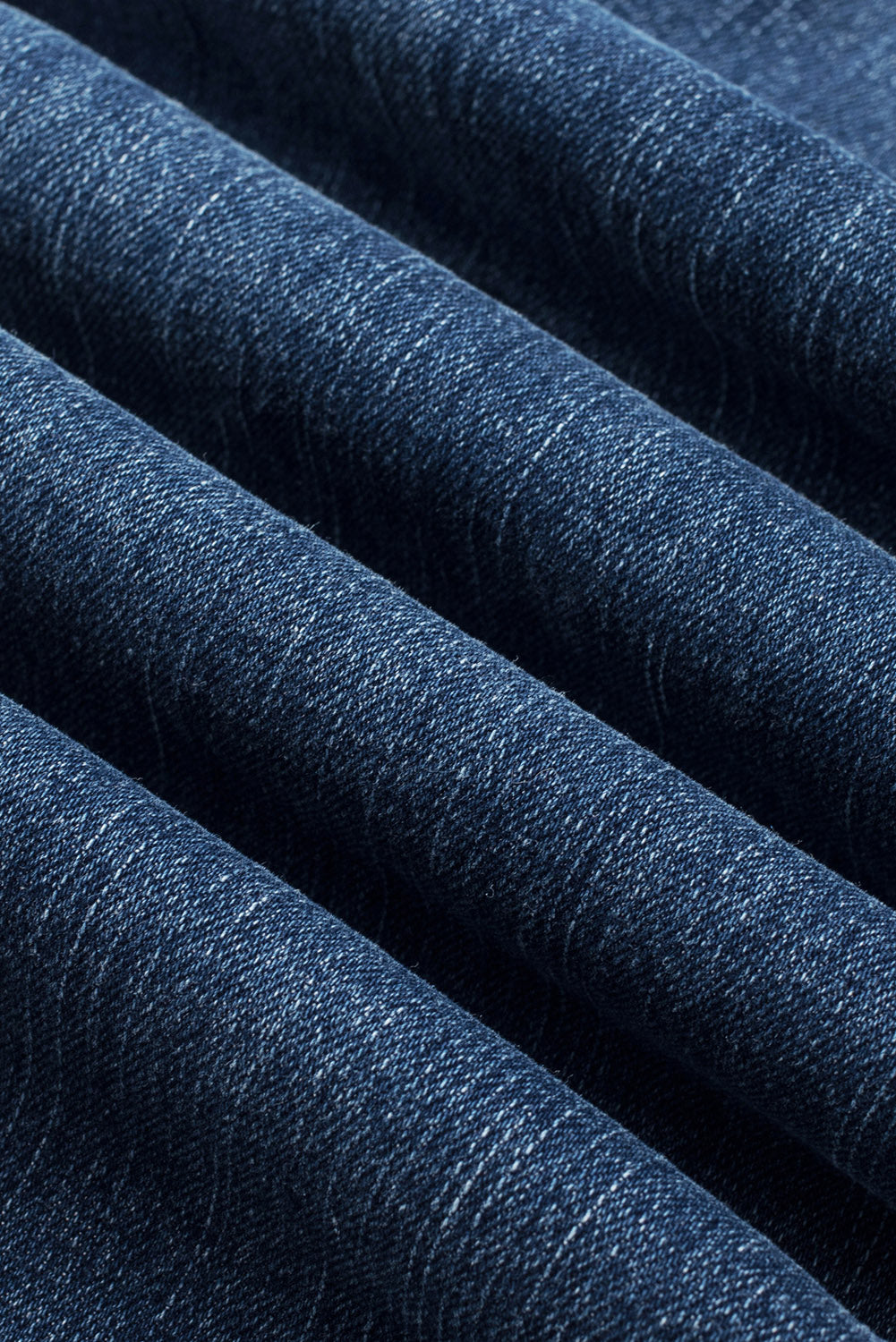 Blue Distressed Button Fly High Waist Skinny Jeans Greta Bean & Co.