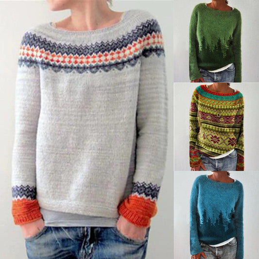 Women's Multicolor Sweater - Greta Bean & Co.