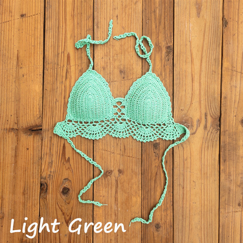 Boho Crochet Bralette - Greta Bean & Co.