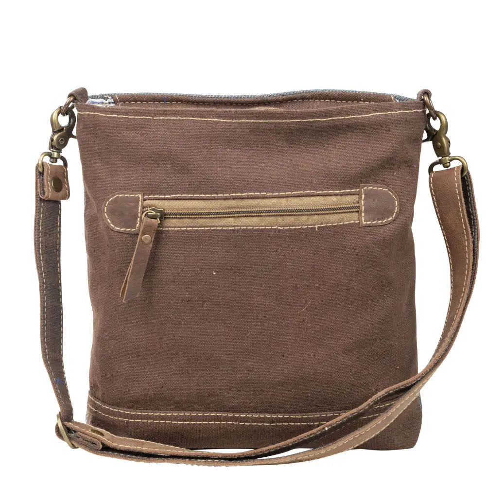 Deer And Mixed Fabrics Shoulder/Crossbody Bag - Greta Bean & Co.