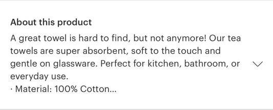 We Are Beach People Kitchen/Bath Towel - Greta Bean & Co.