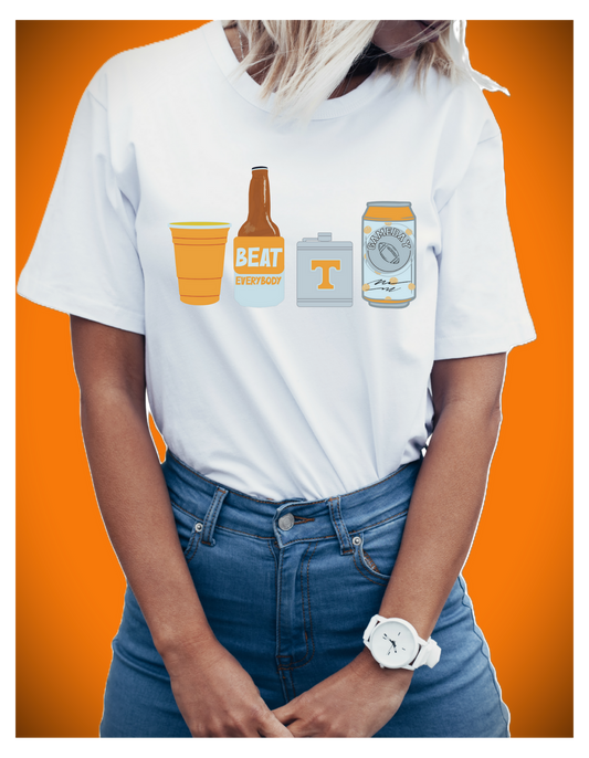 Tennessee VOLS Gameday Never Lost a Tailgait Short Sleeve Tee Greta Bean & Co.