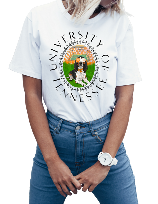 (Copy) University of Tennessee VOLS Smokey at Neyland Short Sleeve Tee Greta Bean & Co.