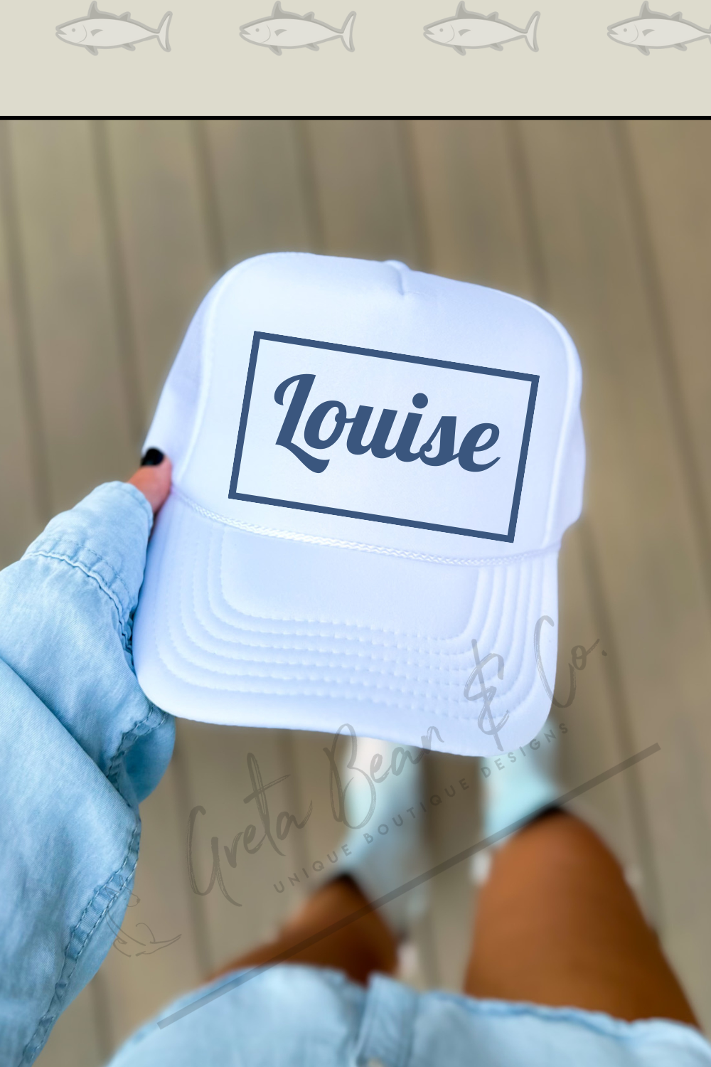 Thelma & Louise Trucker Hat - Greta Bean & Co.