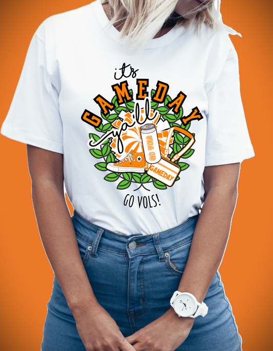 University of Tennessee VOLS Gameday Short Sleeve Tee (Copy) Greta Bean & Co.