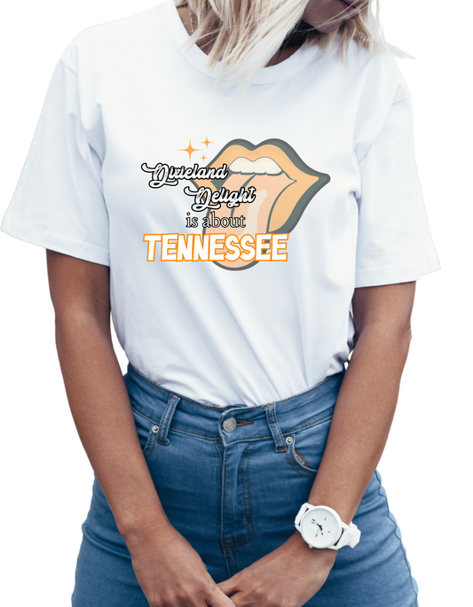 Tennessee VOLS Dixieland Delight Short Sleeve Tee (Copy) Greta Bean & Co.