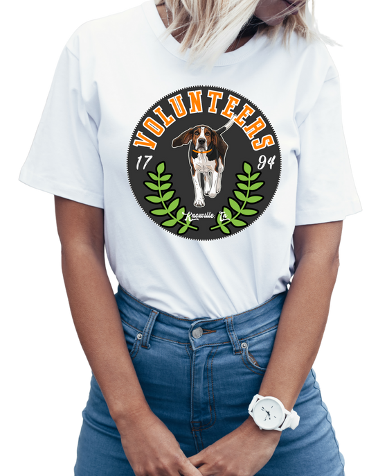 Tennessee VOLS Smokey Emblem Short Sleeve Tee Greta Bean & Co.