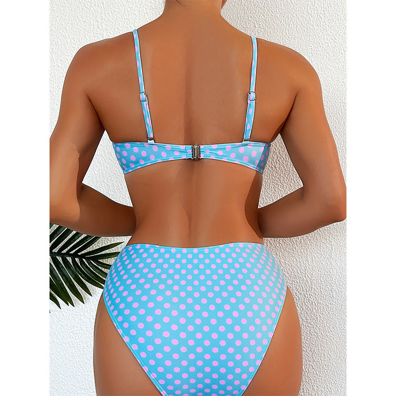 Women's Halter Bikini With High Waist Greta Bean & Co.