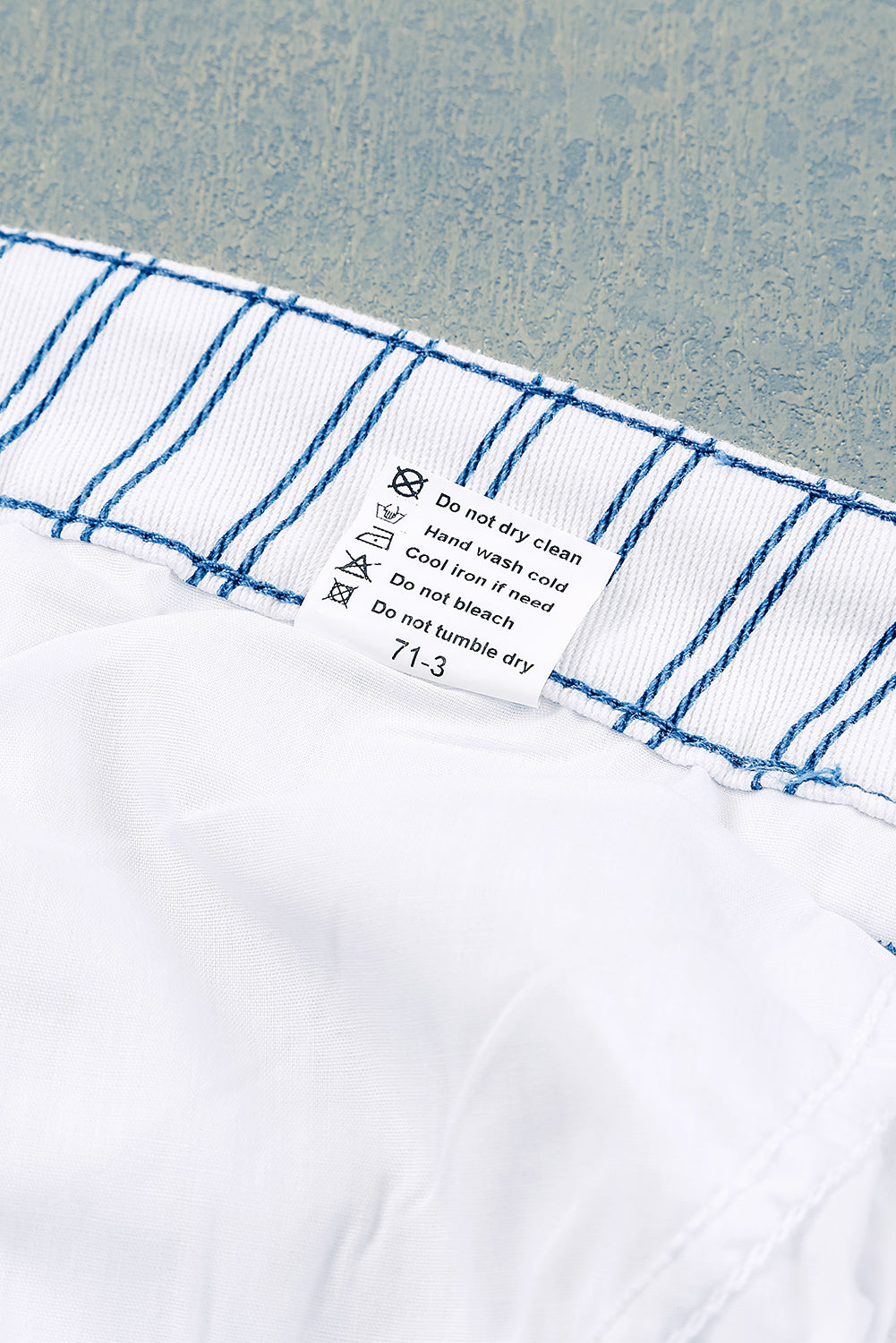 White High Waist Striped Print Flared Pants - Greta Bean & Co.
