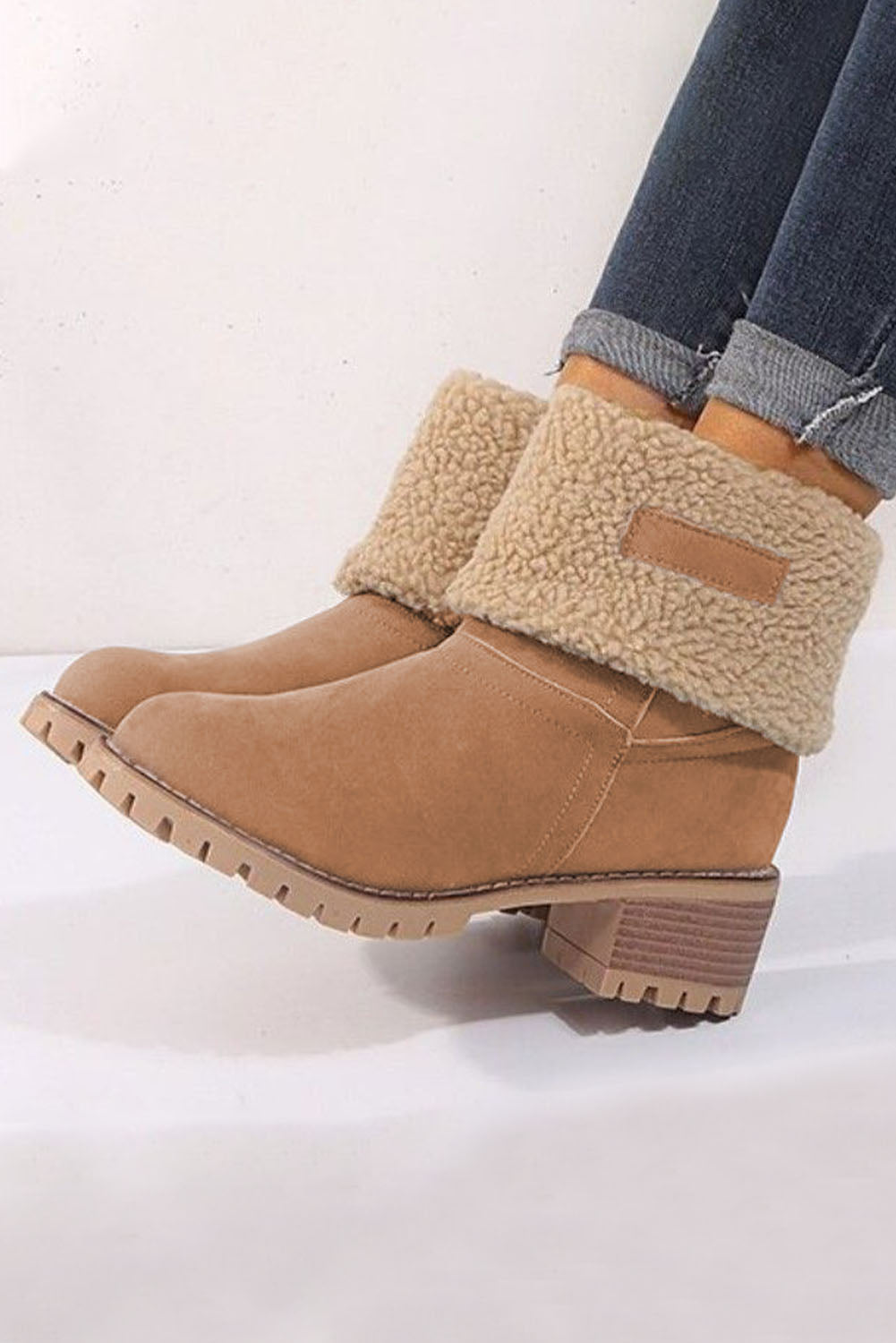 Brown Winter Fleece Lined Boots Greta Bean & Co.