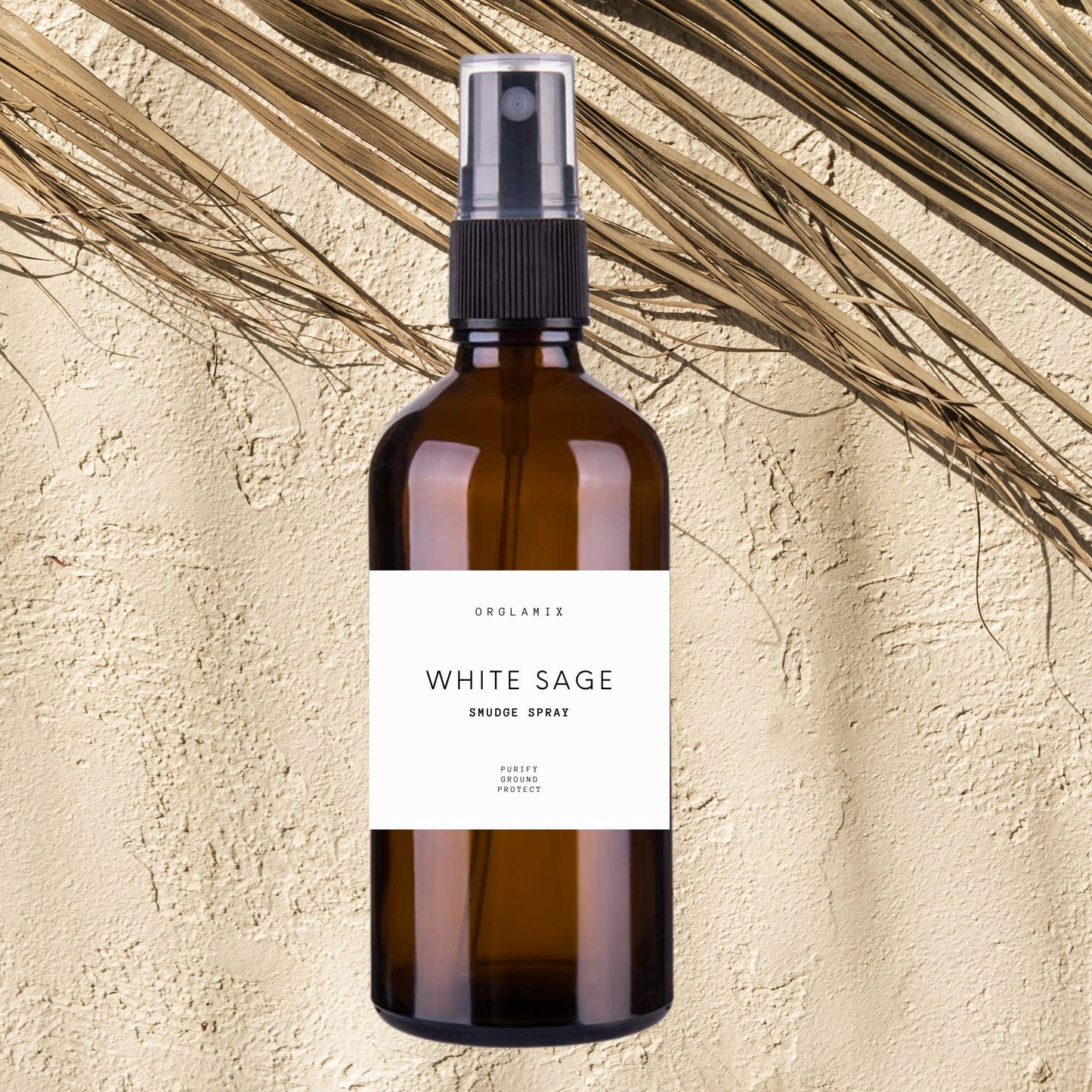 White Sage Smudge Spray | Clear Crystals, Space, Objects - Greta Bean & Co.