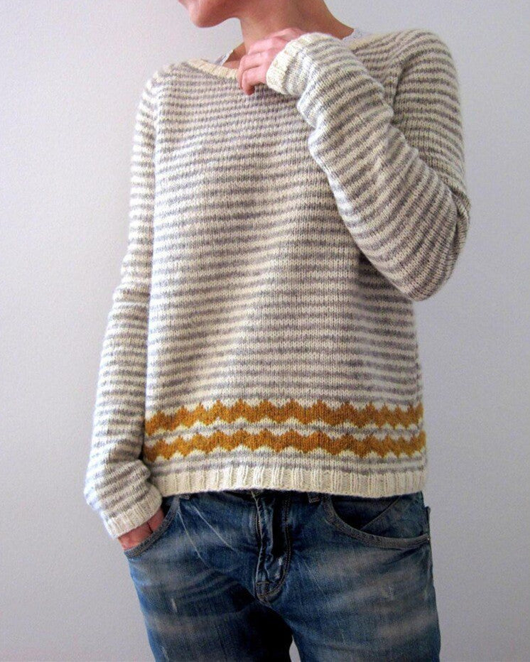 Women's Multicolor Sweater - Greta Bean & Co.