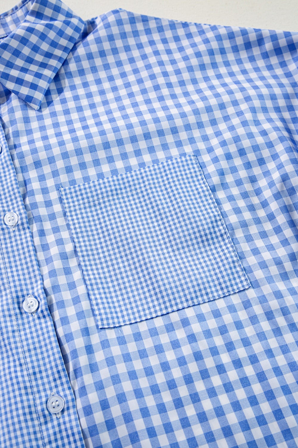 Plaid Button Up Long Sleeve Shirt Trendsi