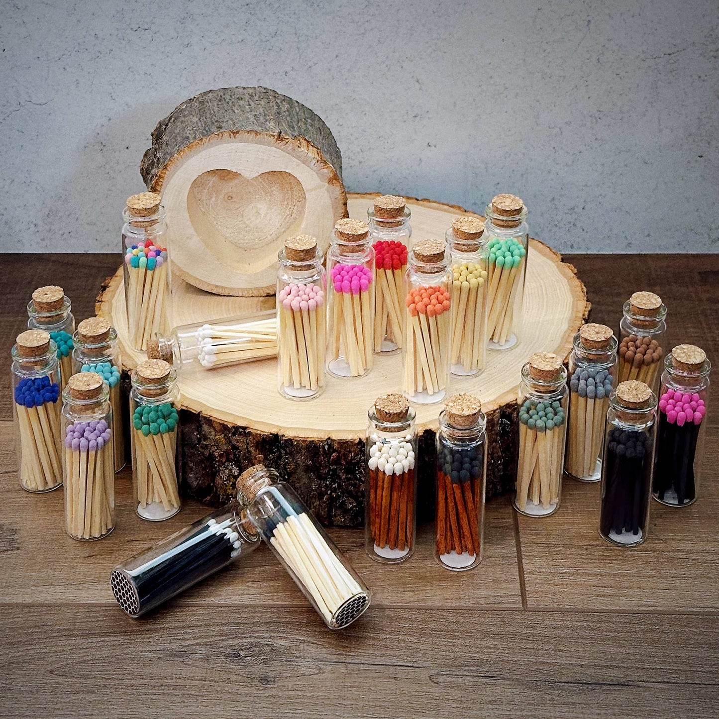 2" Matches + Small Bottle + Strikers: Carrot Cake - Greta Bean & Co.