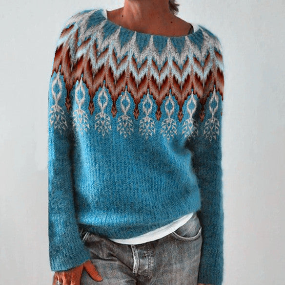 Women's Multicolor Sweater - Greta Bean & Co.