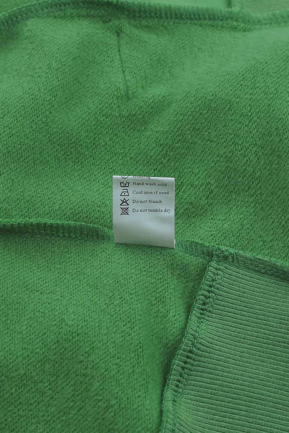 Kelly Green Henley Hoodie Greta Bean & Co.