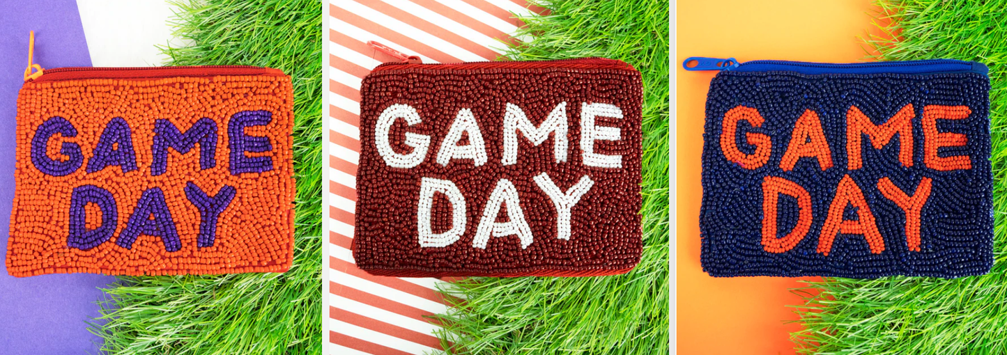 Mississippi State Maroon Game Day Coin purse Zippity Do Dah