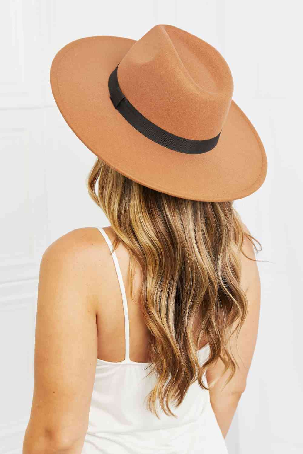Fame Enjoy The Simple Things Fedora Hat Greta Bean & Co.