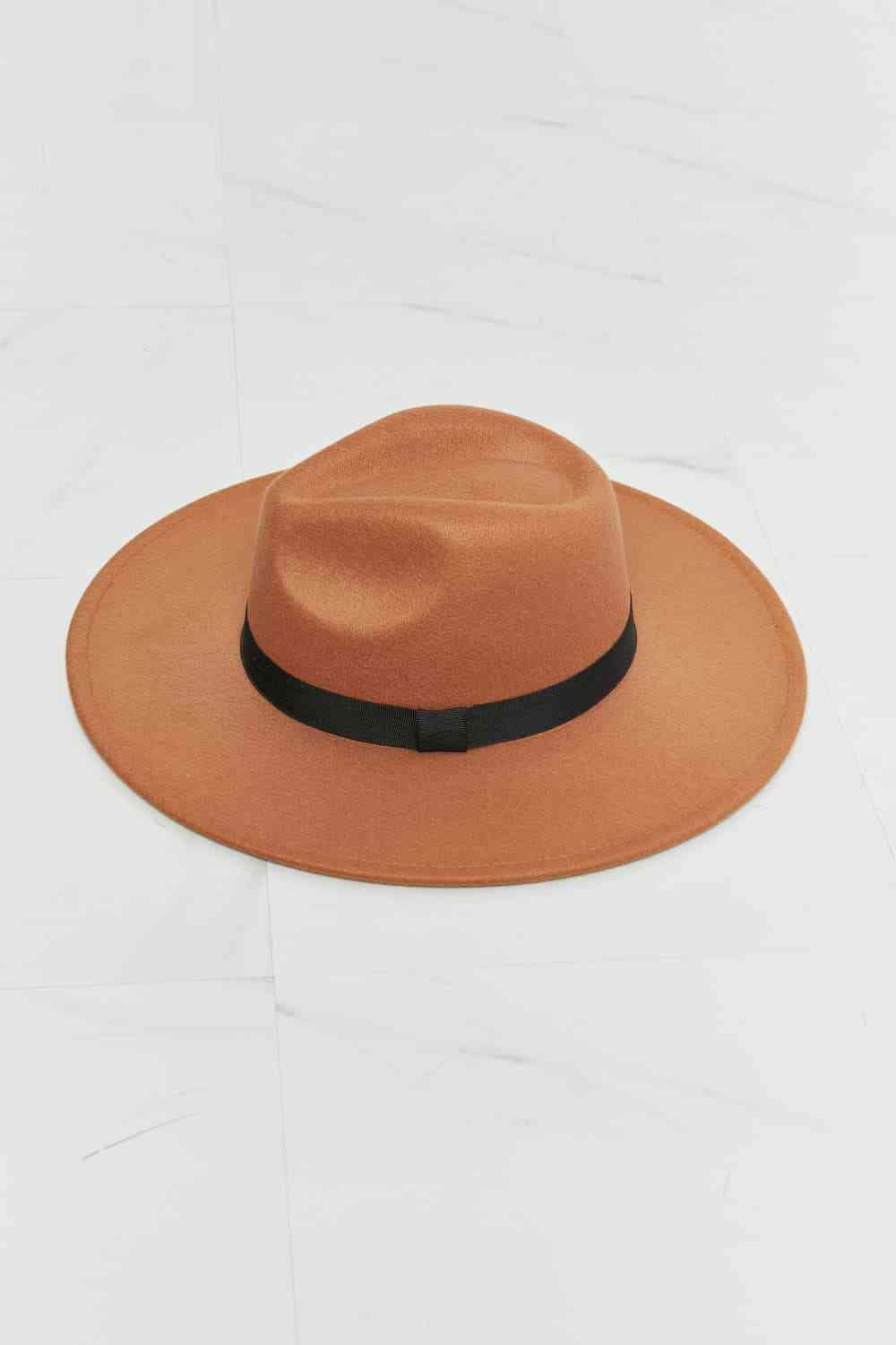 Fame Enjoy The Simple Things Fedora Hat Greta Bean & Co.