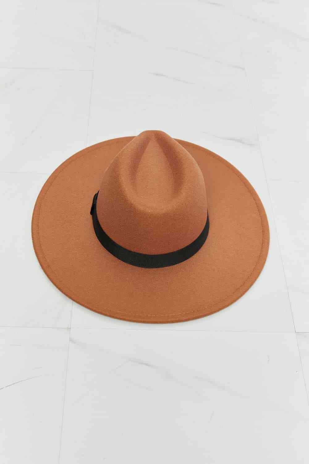 Fame Enjoy The Simple Things Fedora Hat Greta Bean & Co.