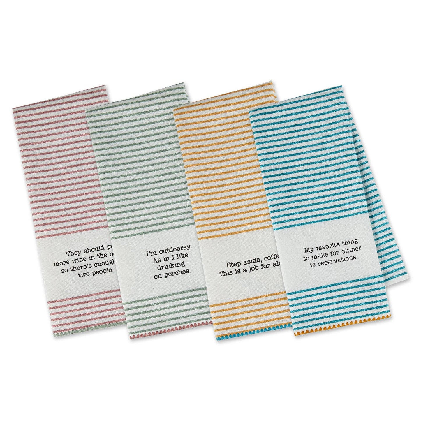 Sippy & Snippy Printed Dishtowels Design Imports