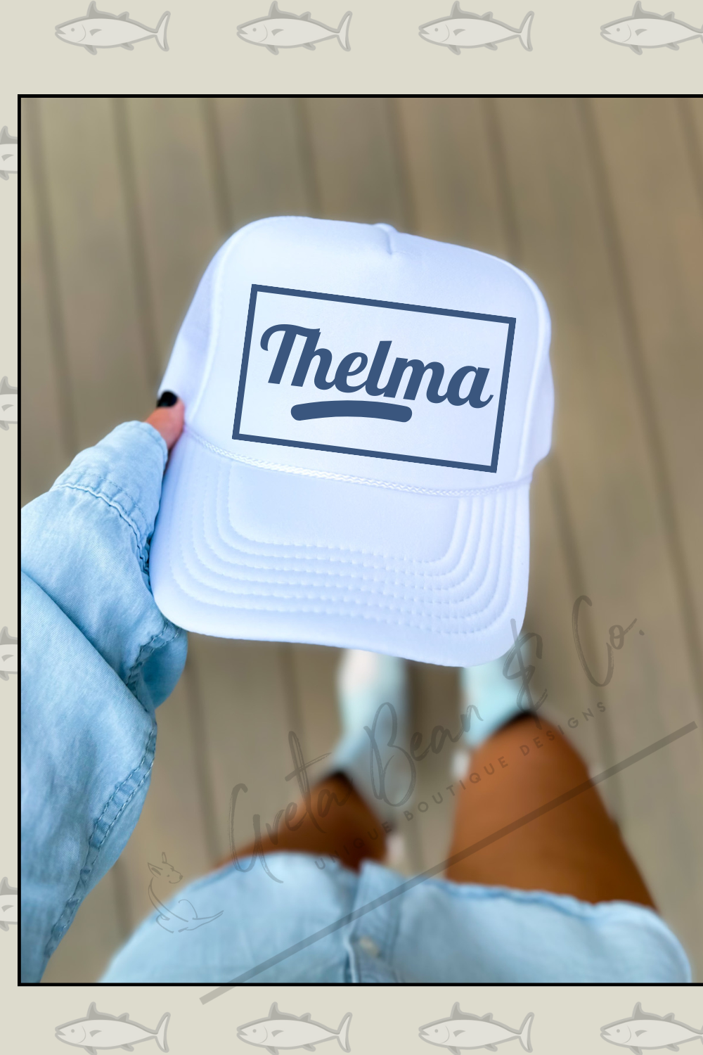 Trendy Comfort Meets Style: The Effortlessly Chic Thelma & Louise Trucker Hat