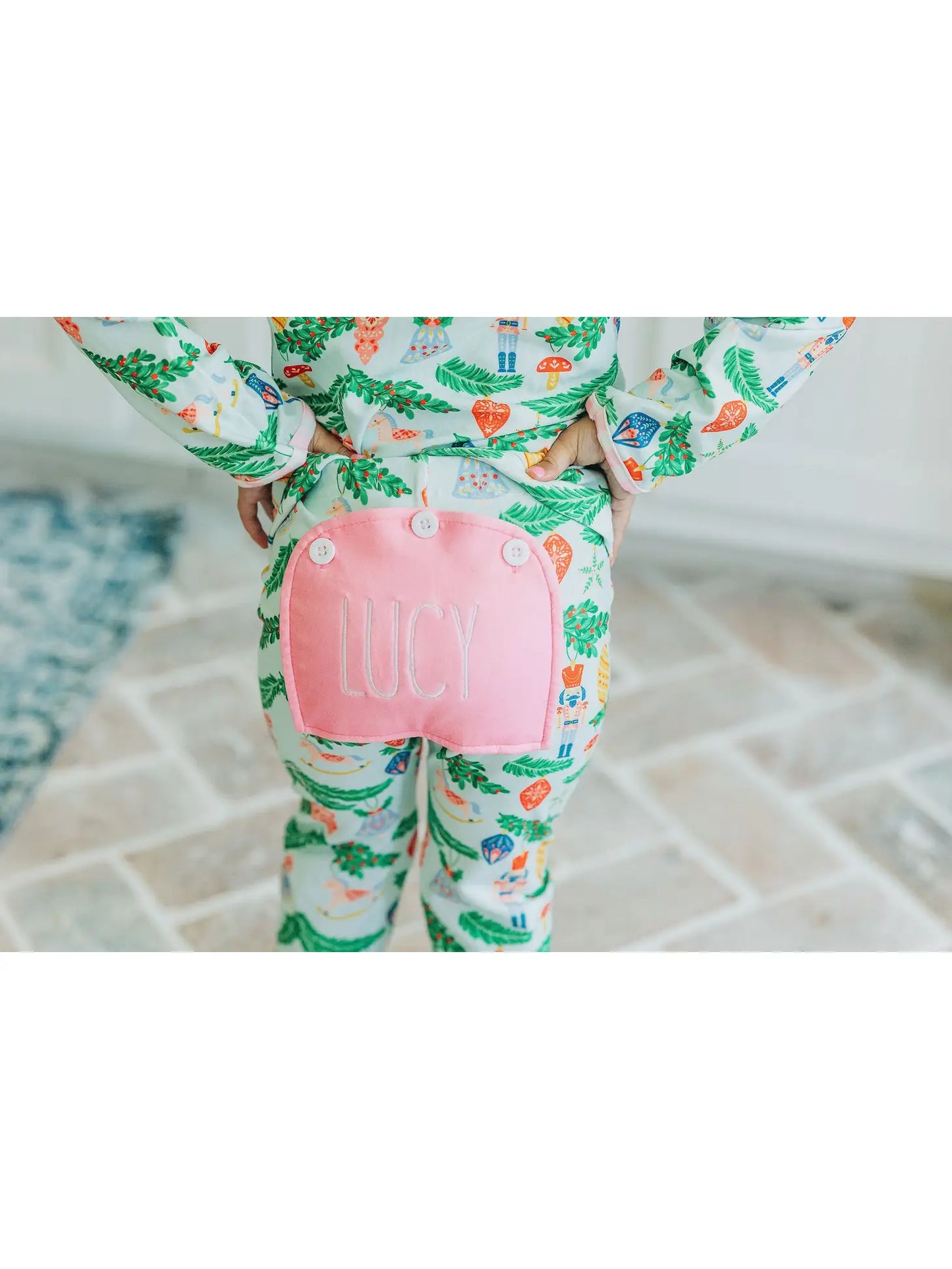 Christmas Nutcracker Ruffle Buttflap PJs