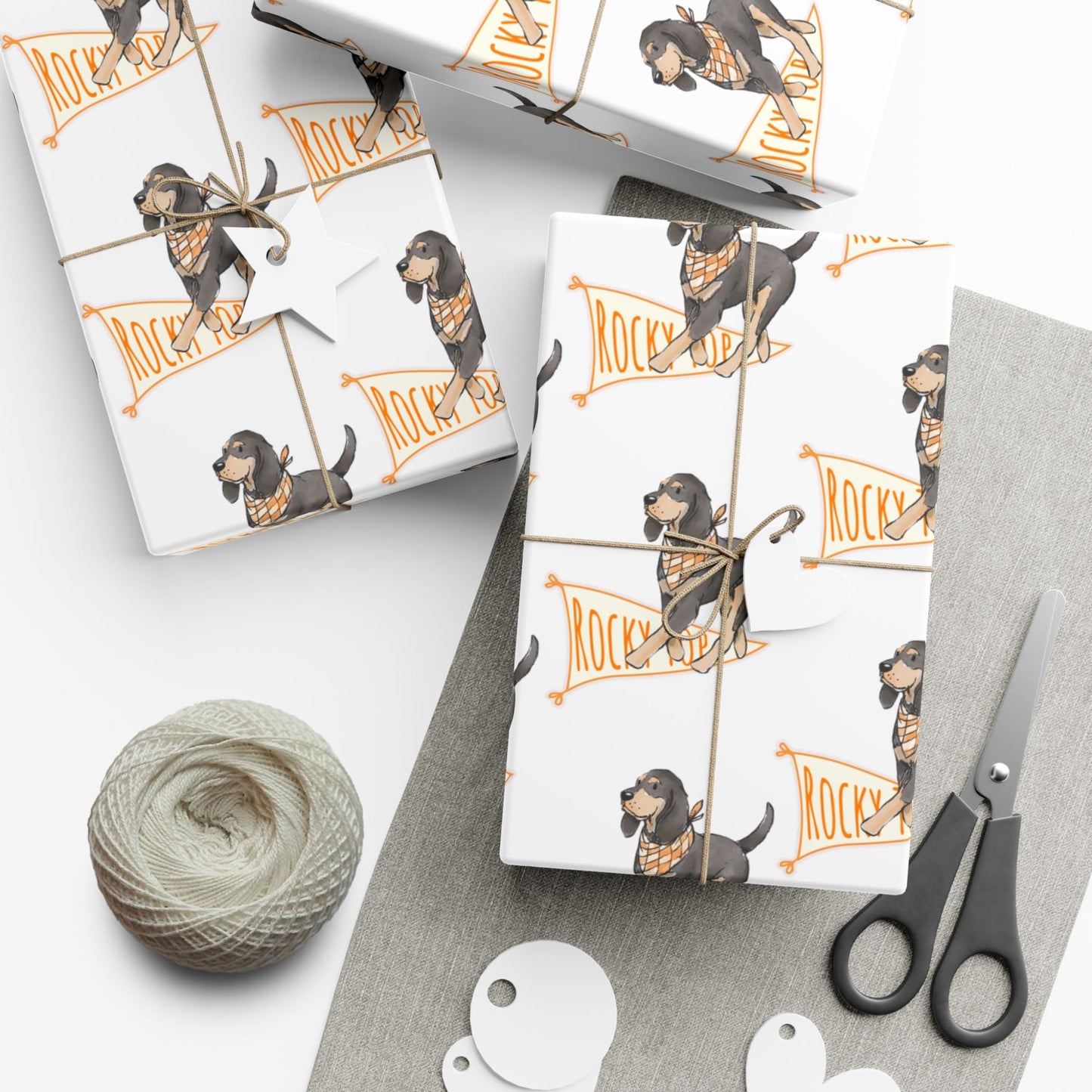 Smokey Tennessee VOLS Gift Wrap Paper Printify