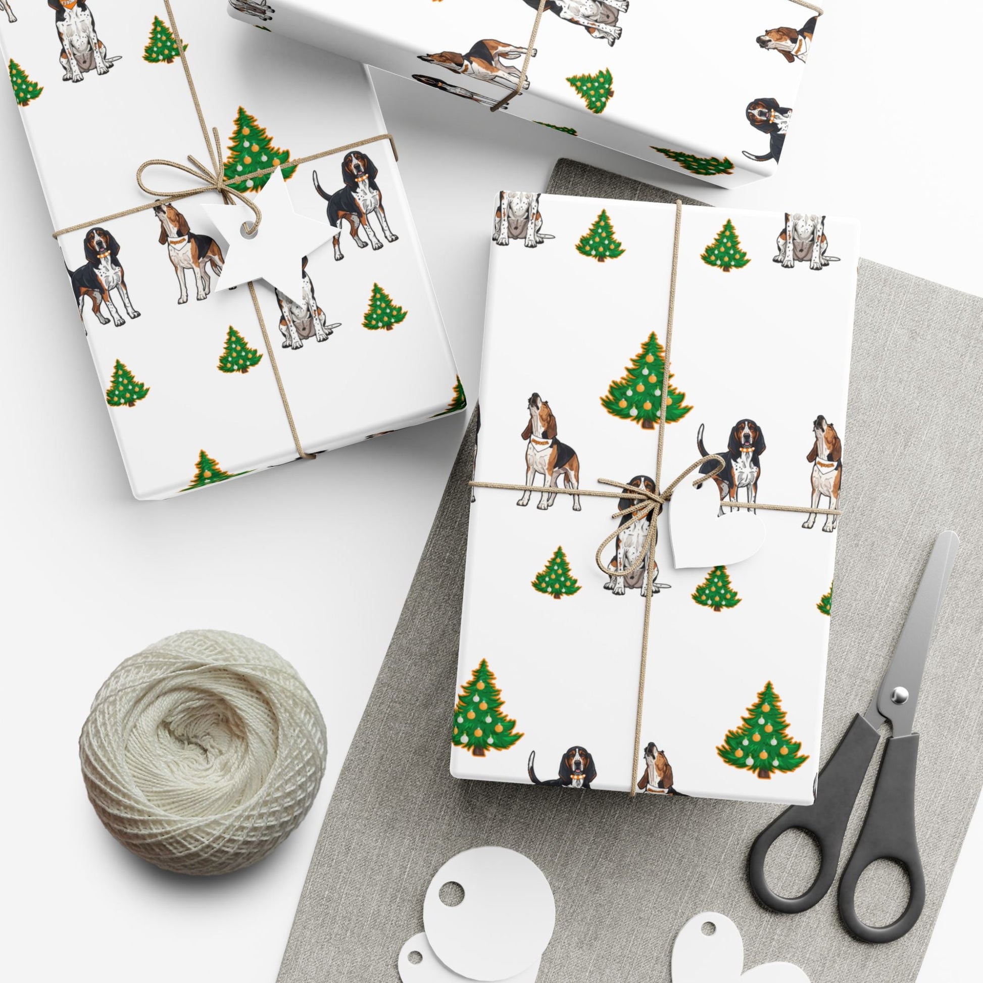 Tennessee VOLS featuring Smokey Christmas Wrapping Paper Printify