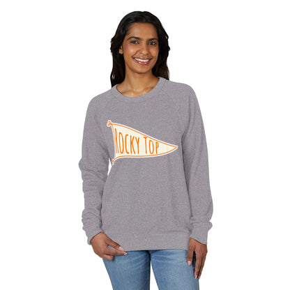 Tennessee Vols Rocky Top Flag Raglan Sweatshirt Printify