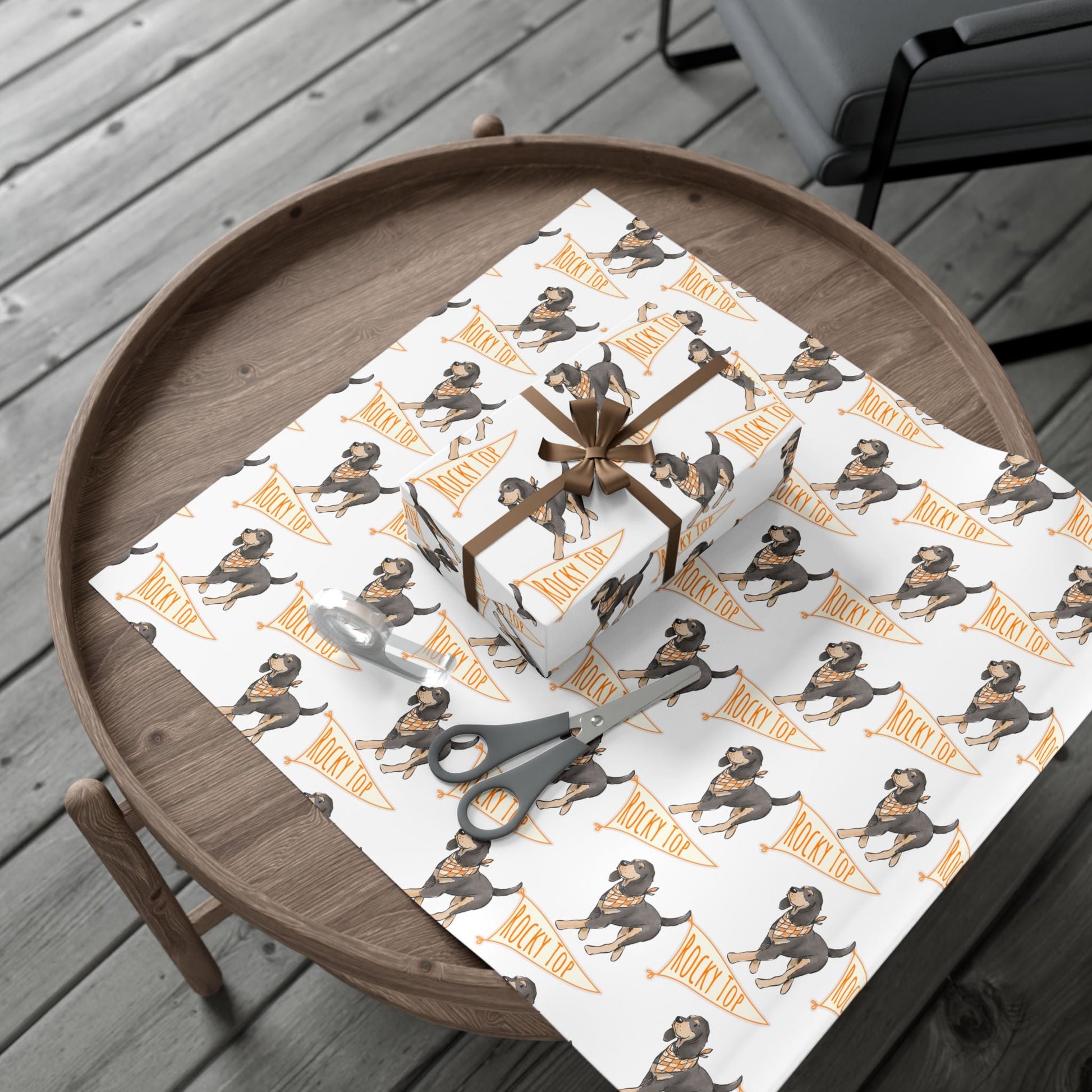 Smokey Tennessee VOLS Gift Wrap Paper Printify